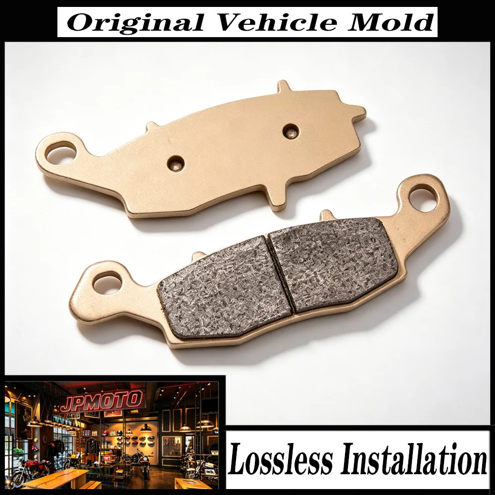 For Kawasaki VN800 VN 800 Drifter VN900 VN 900 Vulcan Classic LT Custom 1999-2014 Motorcycle Brake Pads Copper Sintered Kit view 3