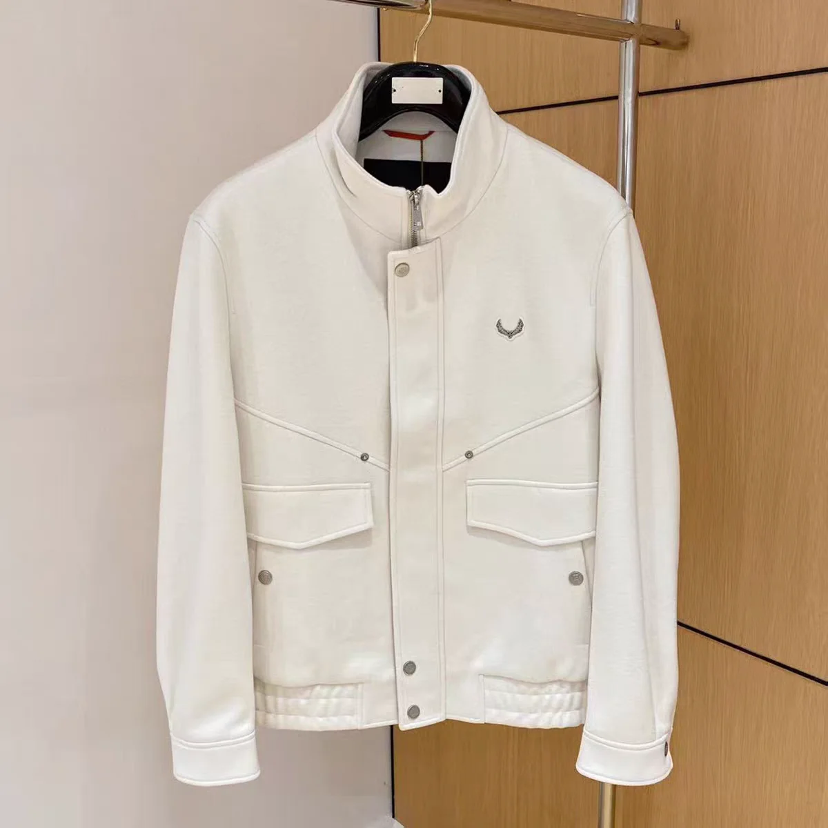 

Faionable Bae Busin Casual Stand Collar Jaet Men's Commuter Coat Trendy Autumn Winter New Sle Old Money Sle