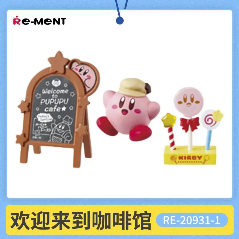 

Hot Selling Spot Re Item Star Kirby Pupupu Cafe Time Miniature Scene Prop Box Egg Blind Box High Quality Toys Surprise Gifts