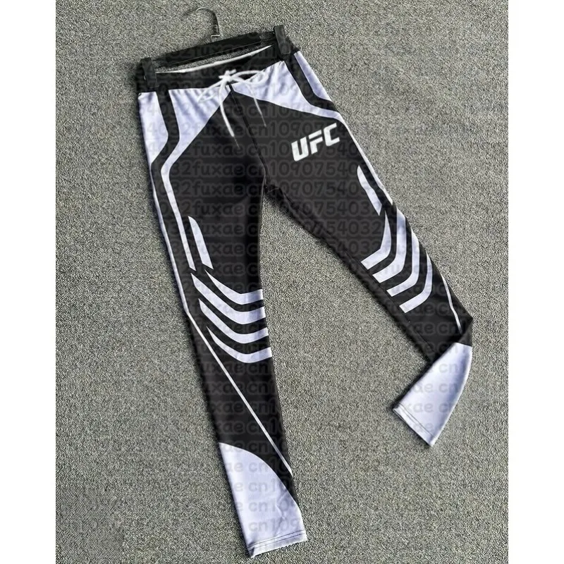 

2026 Новый топ-боксер UFC Khamzat Chimaev Fighting Night Брюки для мужчин и женщин Свободные и дышащие быстросохнущие спортивные брюки MOTO