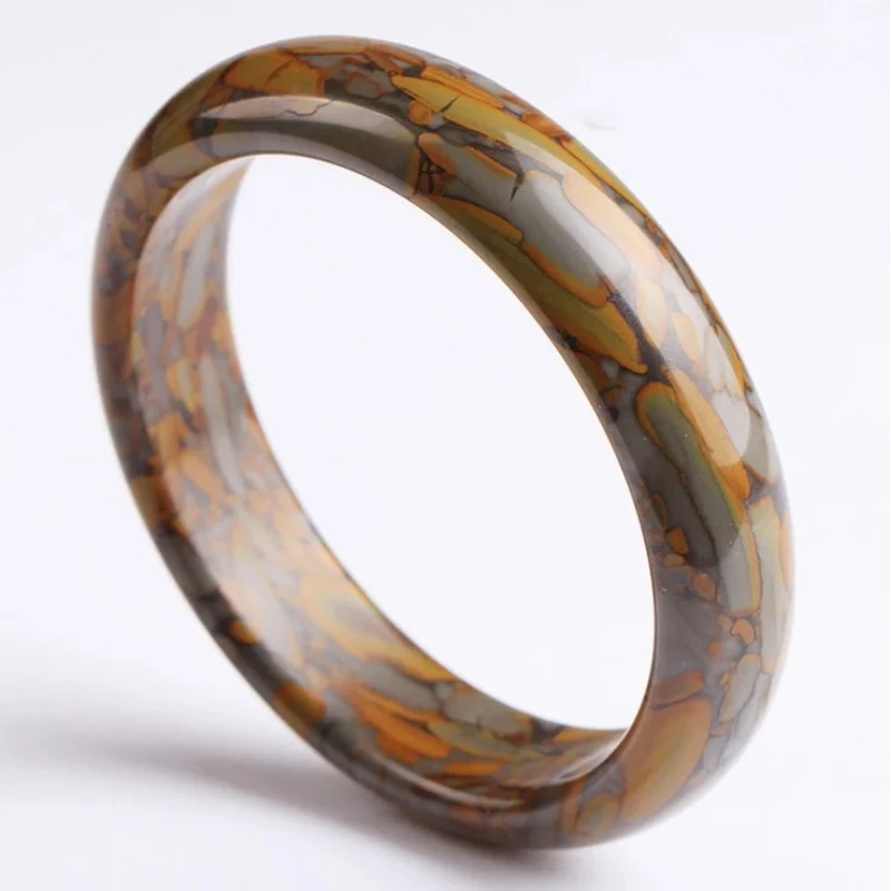 

New Natural Stone Brown Bracelet, Classic, Retro Jewelry