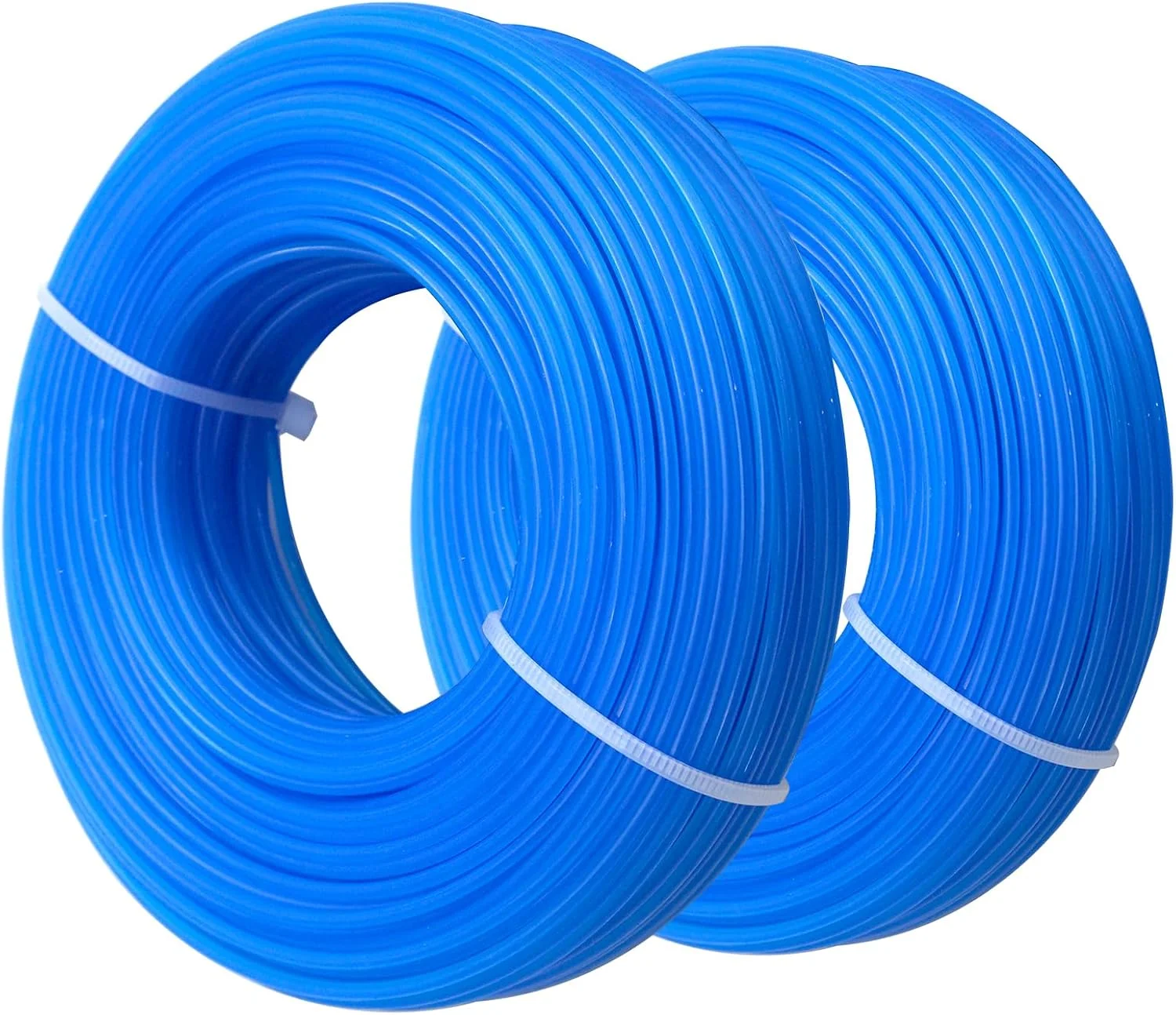 Linea per tagliaerba rotonda da 15 m di 1,3 mm/1,6 mm/2,0 mm di diametro. La linea per erba in nylon si adatta alla maggior parte dei tipi di accessori per attrezzi da giardino