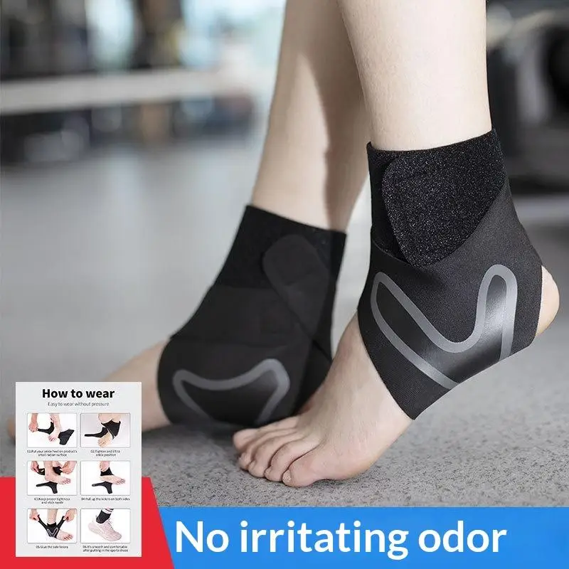1Pc Ultradunne Enkelbrace Band Compressie Stabiliseert Pezen Motion Enkelfixatie Brace Voorkomt Enkelverstuikingen