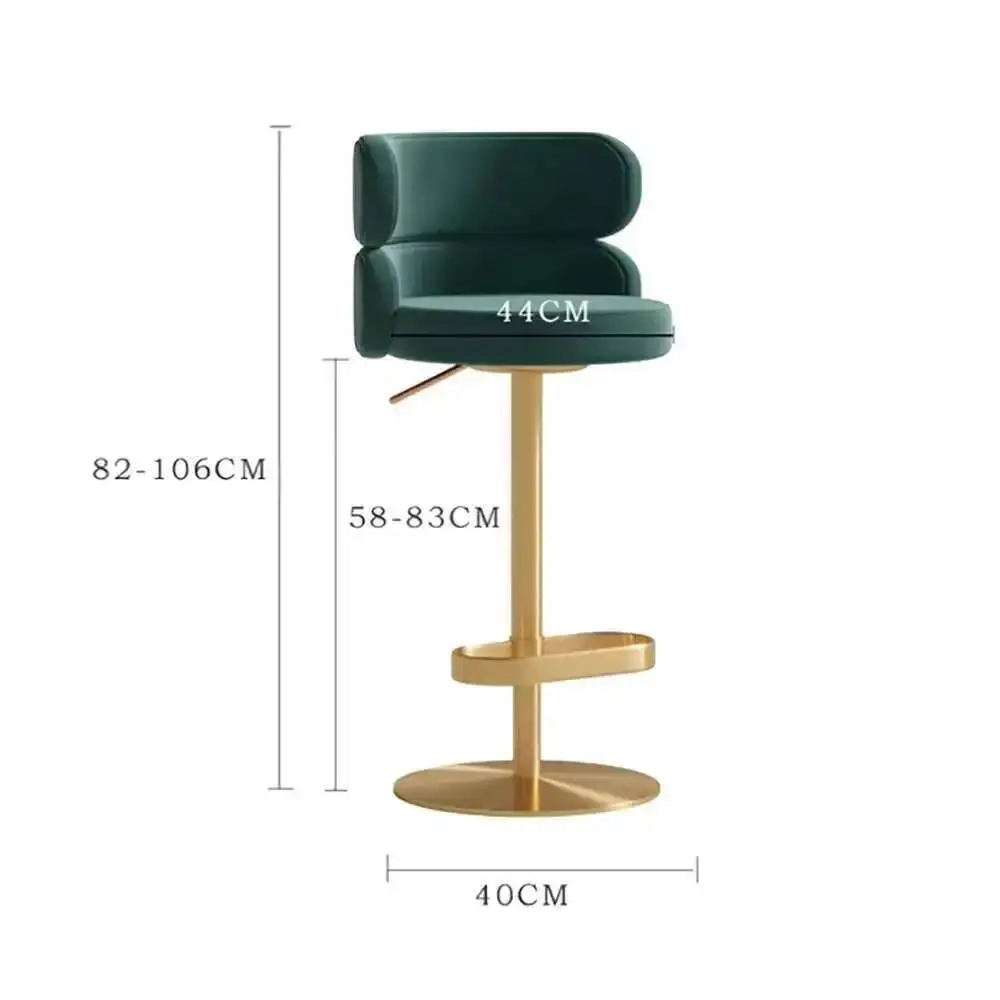 

Nordic Premium Aesthetic Bar Chair Design Comfortable Adjustable Height Bar Chair Modern Trendy Taburetes De Bar Furniture