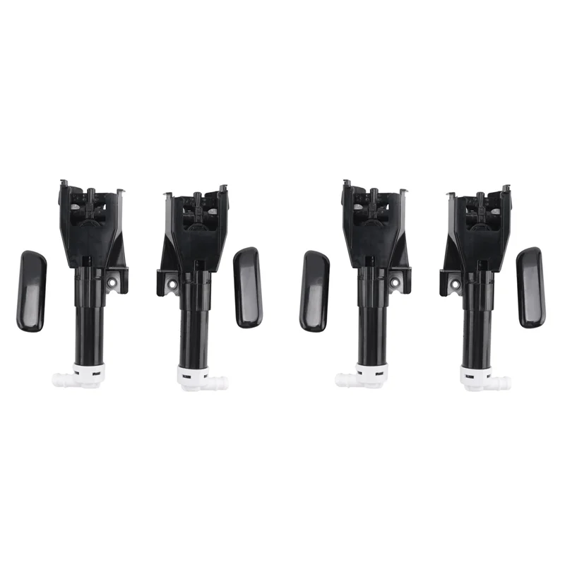 

4X Headlight Washer Spray Nozzle With Cover Cap For Mitsubishi For Pajero Shogun V96 V97 2006-2019 8264A026 8264A025