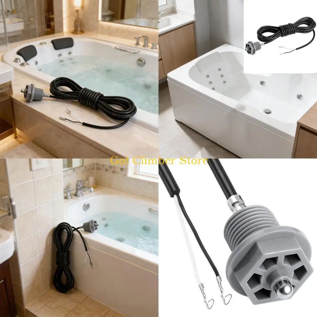 Q84C Reliability Swimming Pool Temperature Sensors Waterproof Hot Tub 6600-166 Sensors for Accurate Spa Monitoring