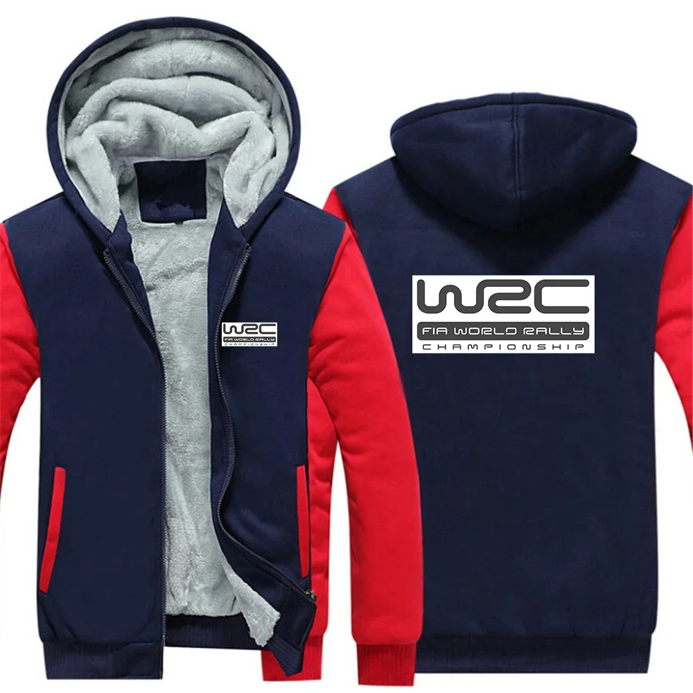 

World Rally Championship WRC 2024 New Men Autumn and Winter Thicken Warm Cotton Tracksuit Comfortable Long Sleeve Hoodie