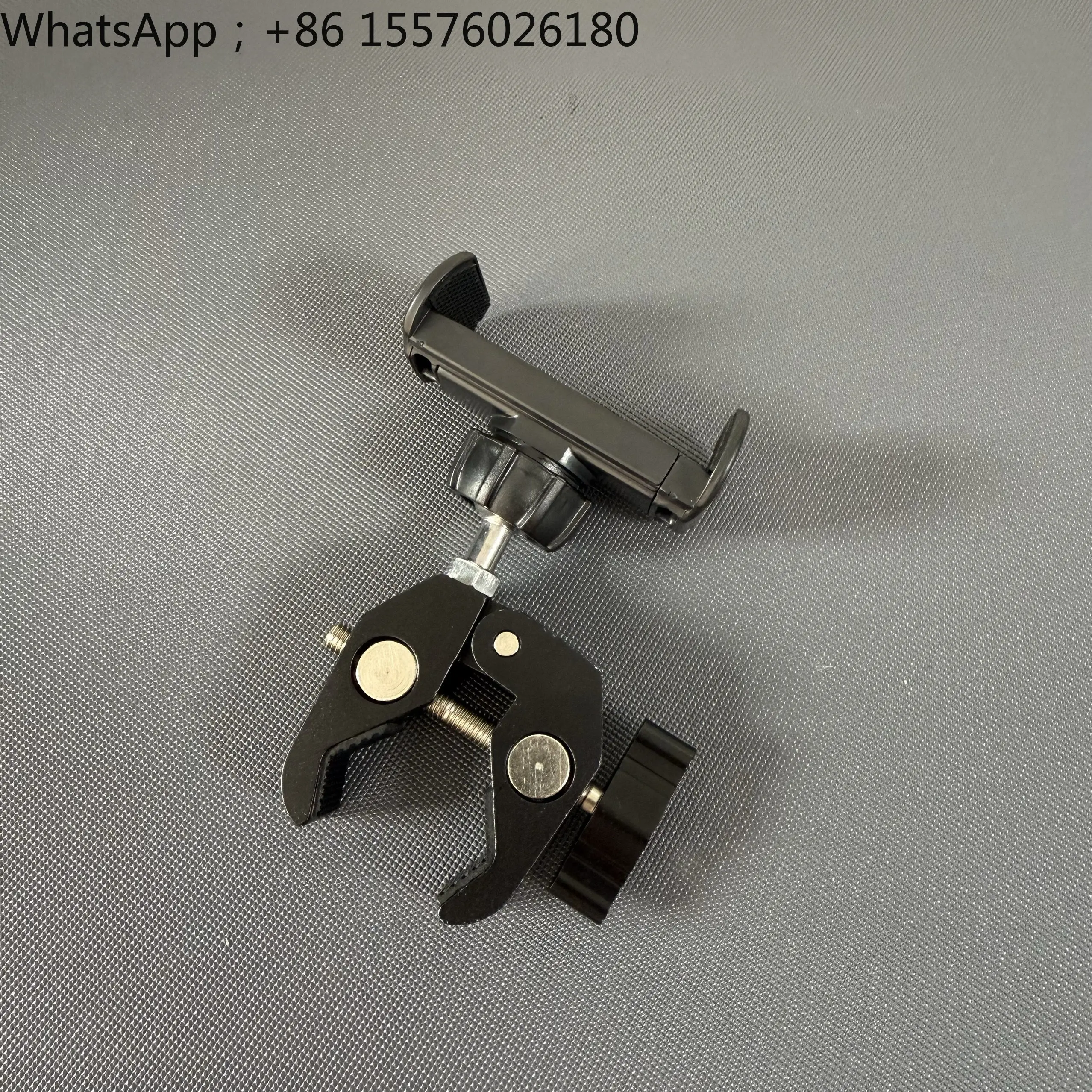 Metal Crab Clamps for Bicycles, Bike Handlebars, Phone Holders, Navigation Phone Racks, Cargo Racks