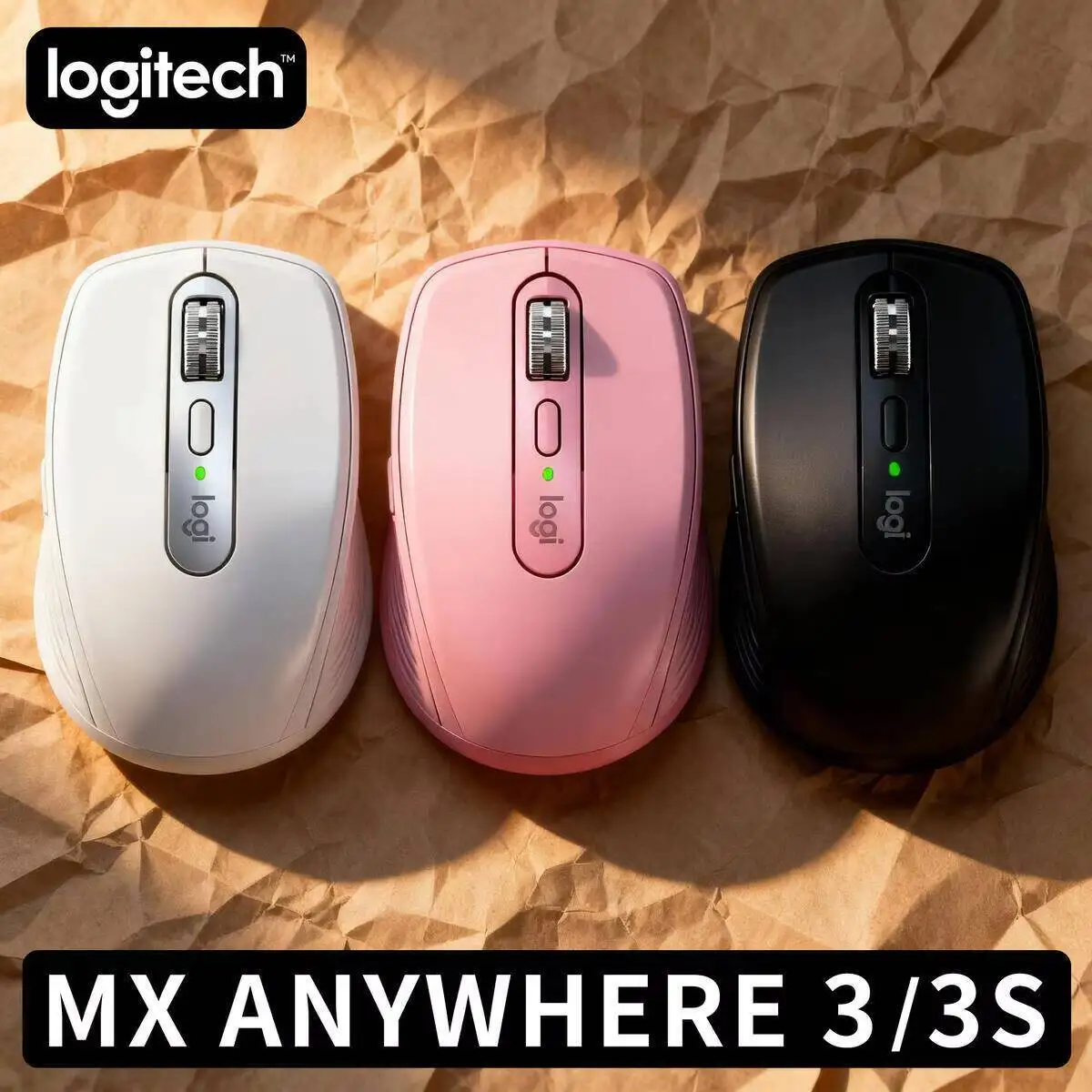 

Wireless MX Anywhere 3S - 8K DPI, Compact Durable Build, Silent Click, Ideal for Study Lounge & College Administrative Office