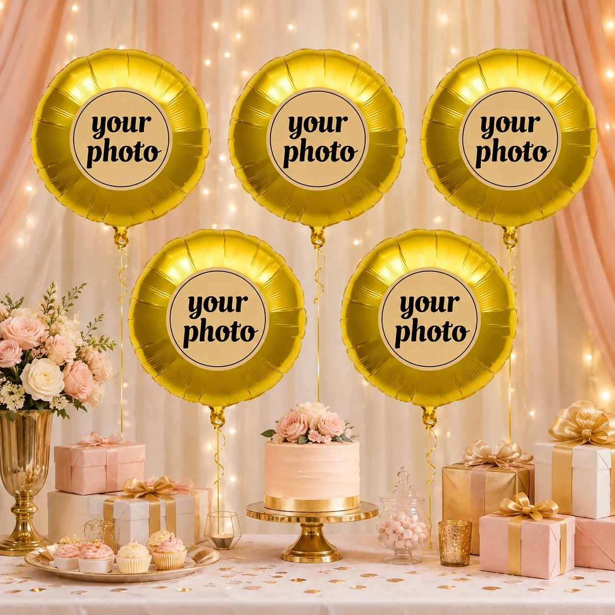 Globo de aluminio personalizad - Confetti Balloon Set reseña y precio