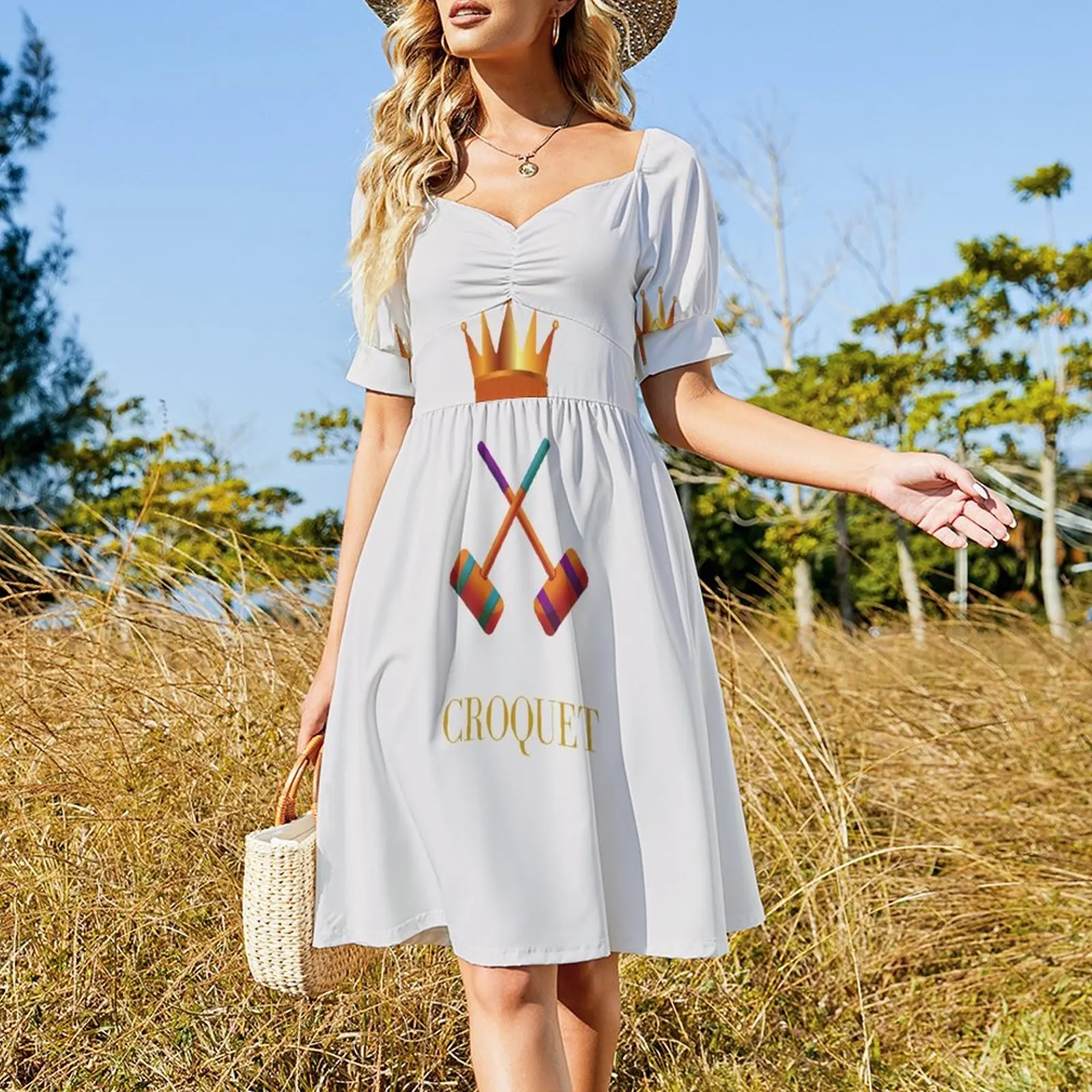 Croquet mallets and crown Dress Women's dresses summer dress women's luxury party dress summer dresses for women 2023