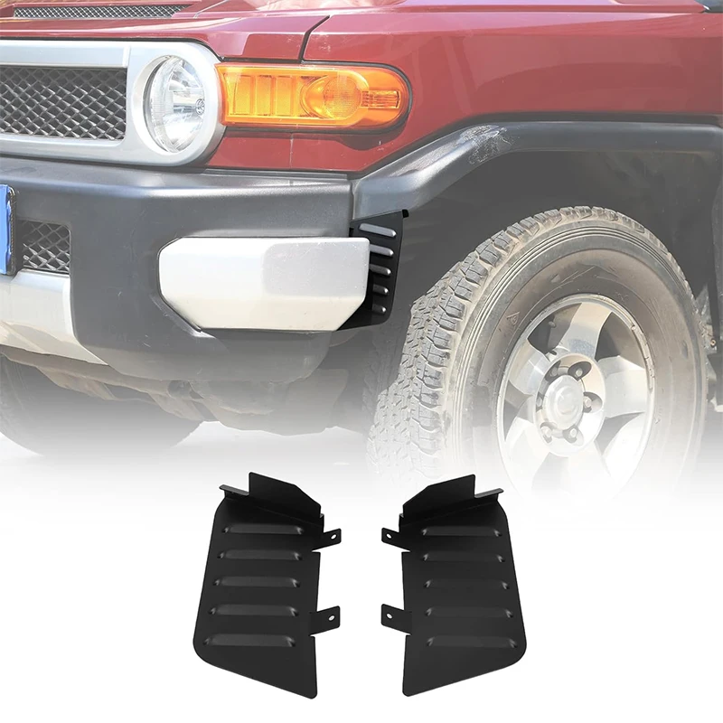 

Aluminum Alloy Car Front Wheel Eyebrow Seam Fender Trim Cover Protective Panel For Toyota FJ Cruiser 2007-2021 Car Accessories