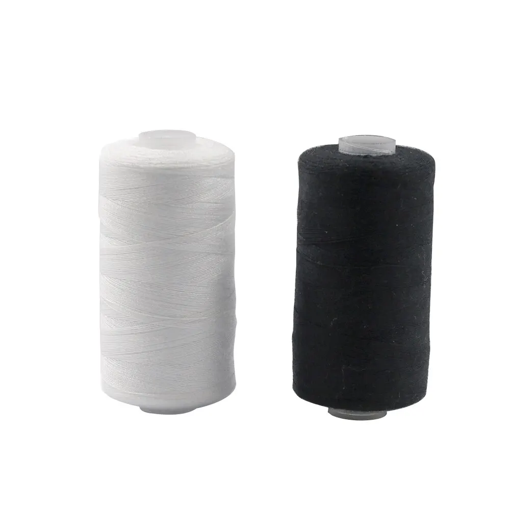 2Pcs Sewing Thread Sewing Thread Polyester Thread Set Sewing Threads Sewing Spools Polyester DIY Sewing For Hand Machines 500M