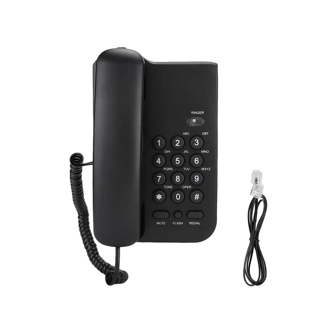 Corded Telephone Intercom Business Landline Telephones for Elderly