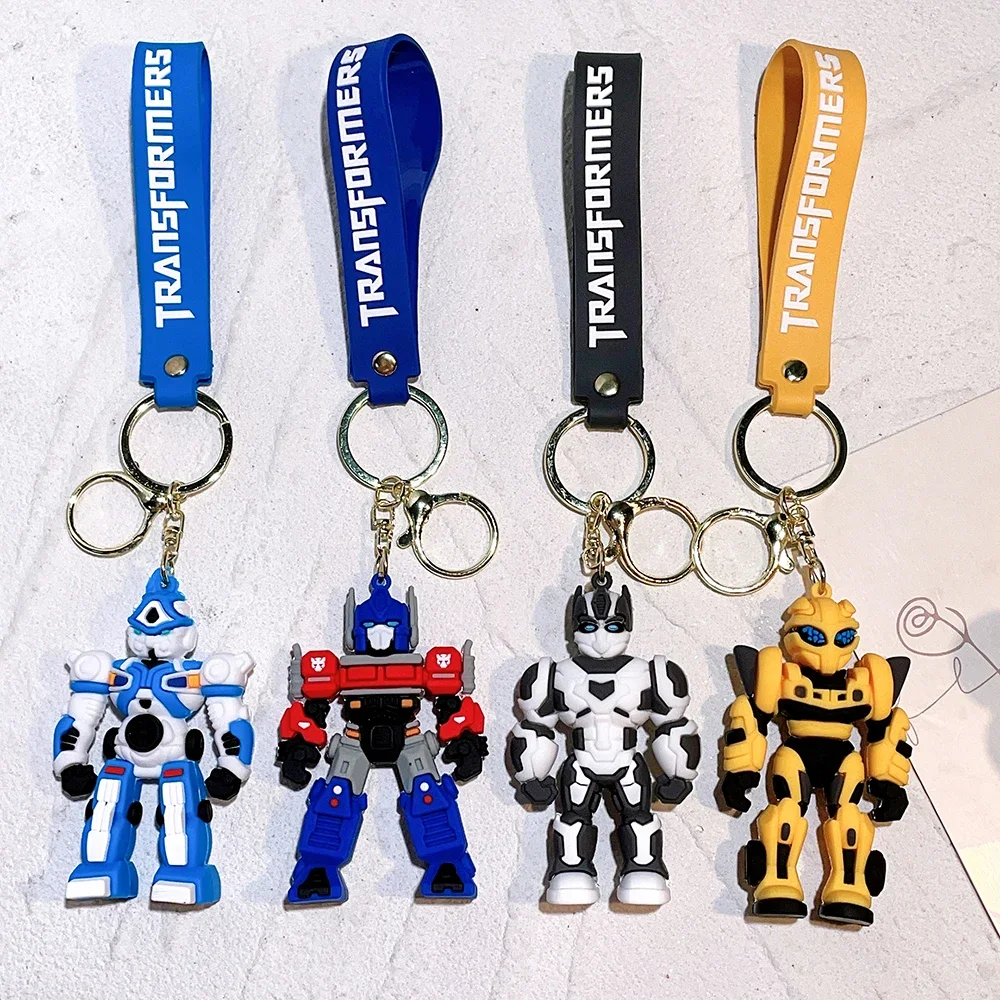 New Transformers Keyring Creative Cartoon Film Robe Keychain Transformer Car Keychain, Bag Pendant Keychain Gift for Friends