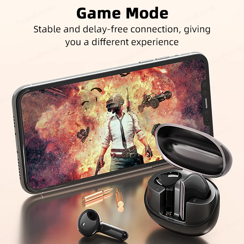 Bluetooth 5.3 TWS HiFi Wireless Earphones Touch Waterproof Life Earbuds ENC HD Call For iPhone 15 14 13 Samsung Huawei Xiaomi - Image 5