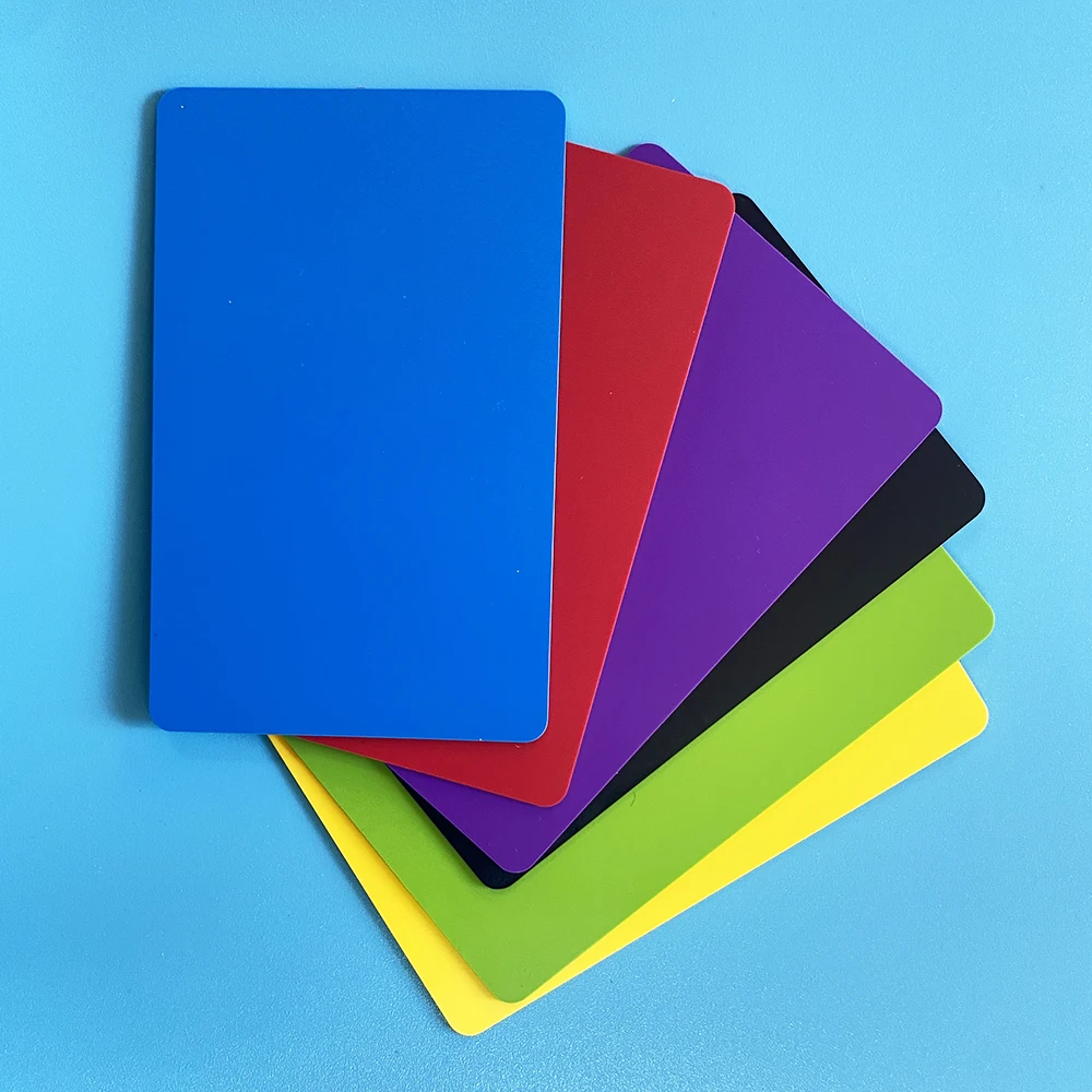 10pcs Black/Red/Blue/Green/Yellow NFC Card Ntag215 Card with NTAG215 NFC Business Card