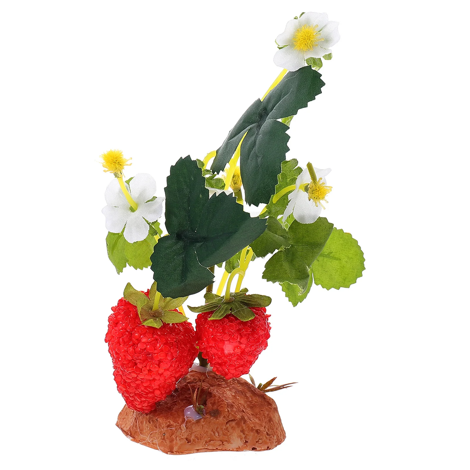 

Terrarium Plants Reptile Plant Decor Artificial Greenery Reptile Habitat Accessories Stress Relief Pet Rest Area Gift