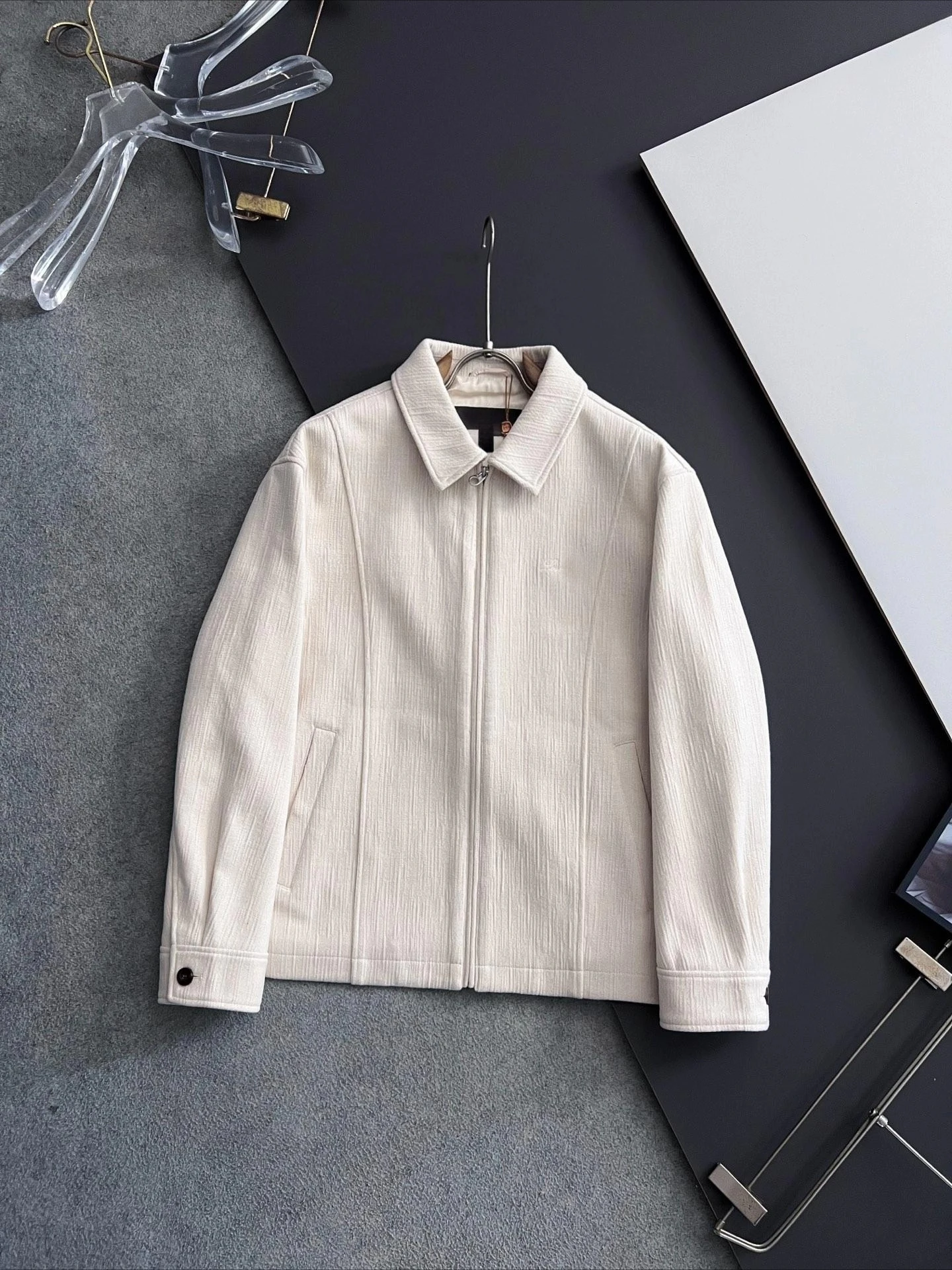 

LP Old Money Wind 100 Cashmere Lapel Jacket