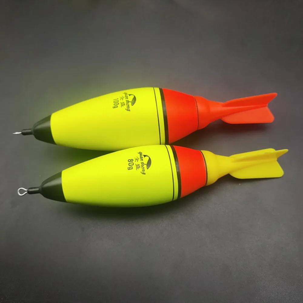 30g-100g Buoyancy Foam EVA Fishing Float Rotating Wing Floating Elastic Boya Luminous Light Fishing Float Rock Plastic Bobber