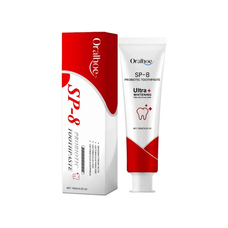 Probiotic Toothpaste SP-8 Whitening Tooth Remove Plaque Stains Teeth Whitener Oral Hygiene Clean Fresh Breath Denta 120g New