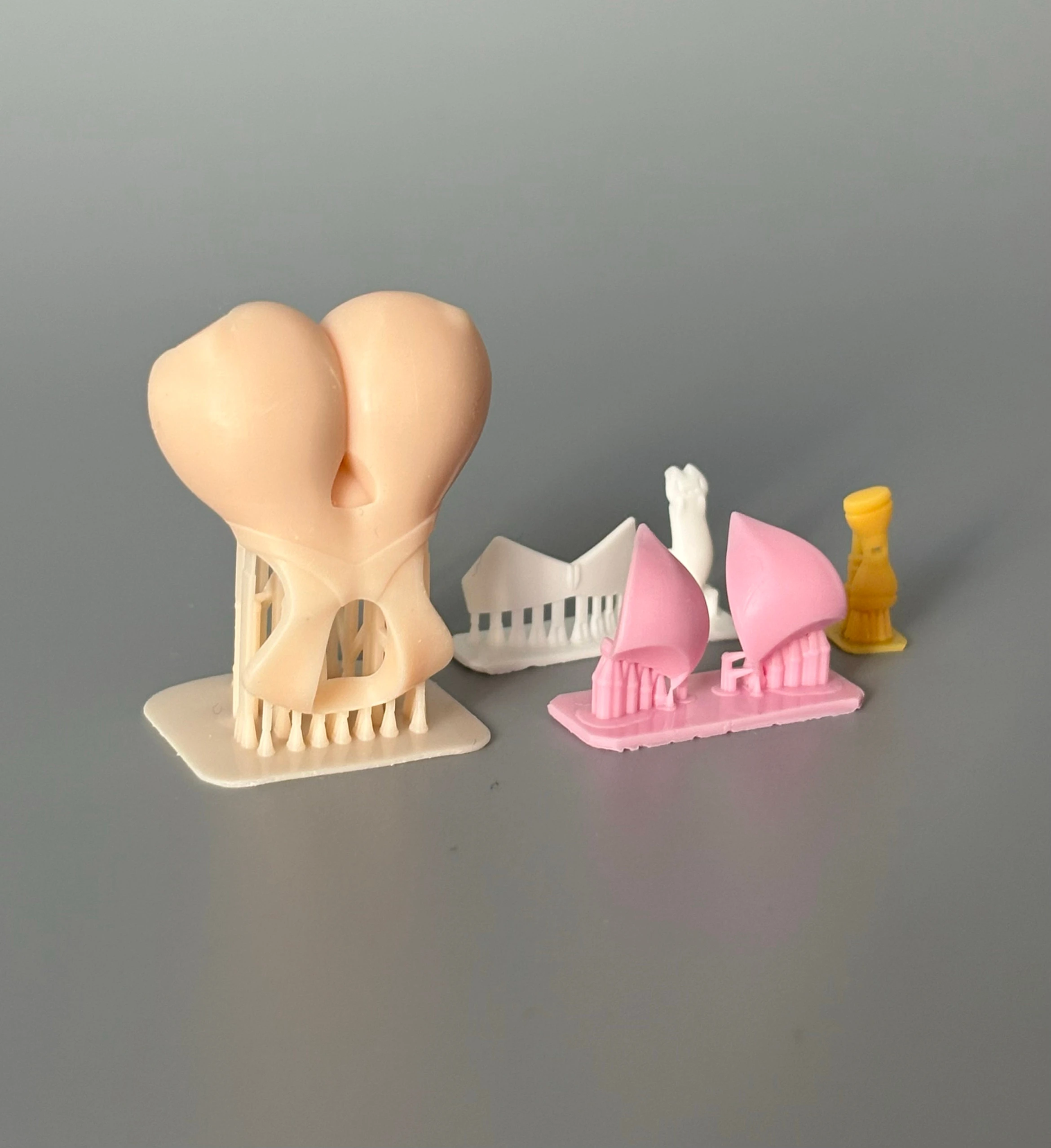 【Only Accessories】1/12 Chest&Hips GK Modification Model Fit 6inchs Goddess Device BD Series Cheshire Cat Mobile Suit Girl