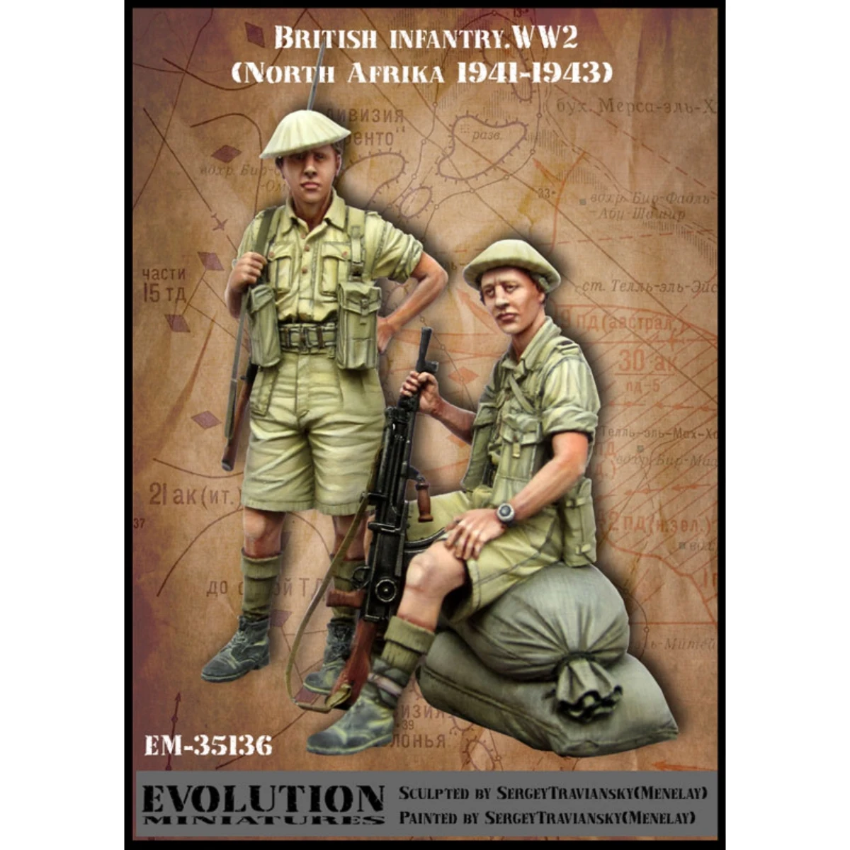 1/35 รูปเรซิ่น Unpainted model Kit, ธีมทหาร, British Infantry ประกอบและ unทาสี GK