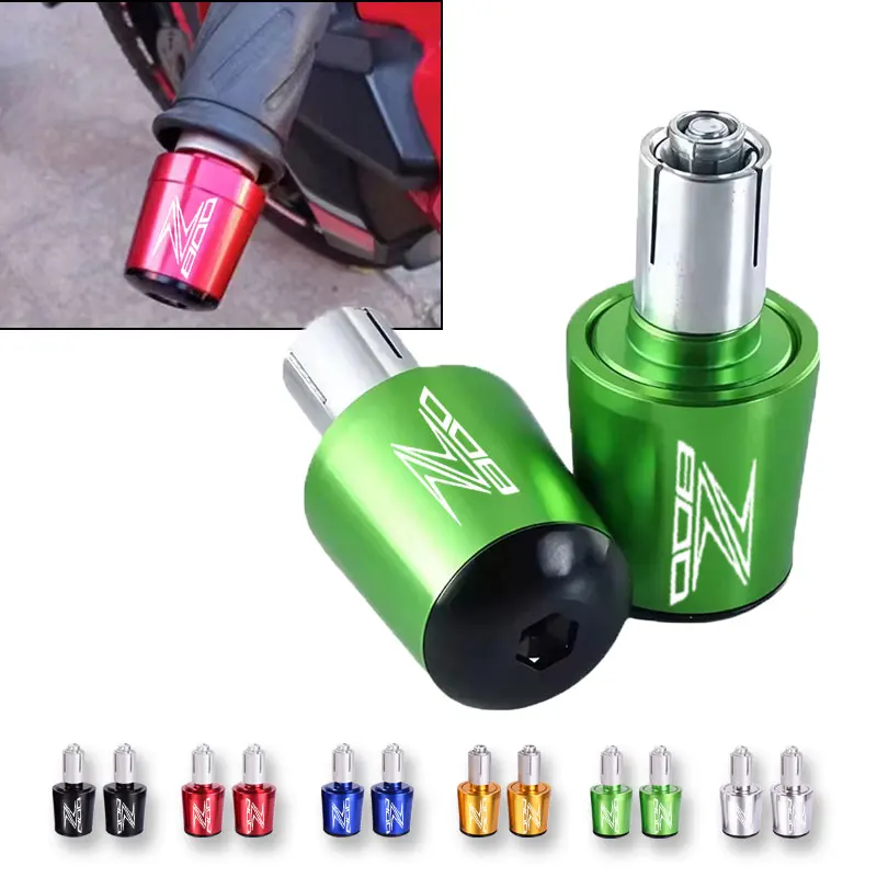 

2 шт. для Kawasaki Z800 2013-2017 новый с логотипом Z800 аксессуары для мотоциклов с ЧПУ алюминиевый руль торцевая крышка ручки крышка