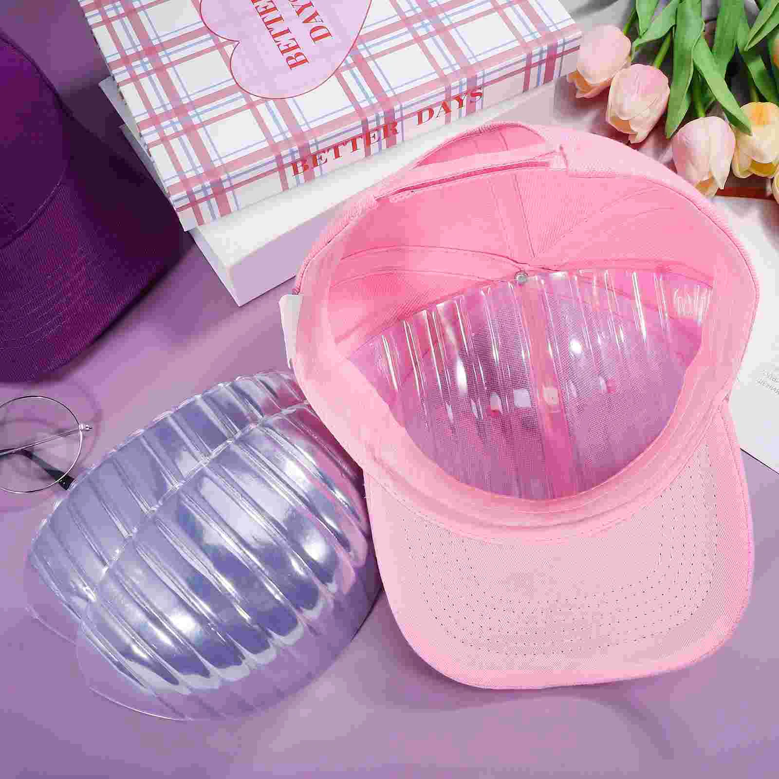 25 Pcs Supplies Children's Hat Support Baseball Cap Peaked Plastic Inner Filled Half-lined Anti-deformation Storage Man Forms