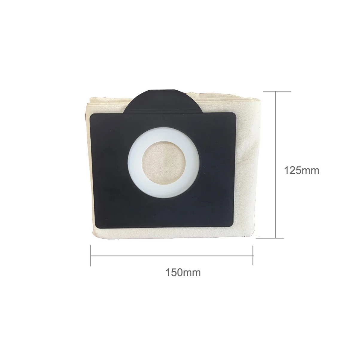 Sacs filtrants lavables à fermeture éclair pour aspirateur Karcher série WD3 WD1 MV1 TN, sac à poussière, 1 pièce