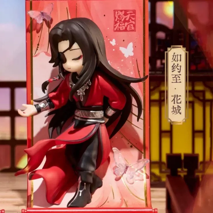 Nieuwe originele Heaven Officials Blessing TGCF Scroll Series Blind Box magnetische sticker Xie Lian Hua Cheng figuur merchandise speelgoed cadeau