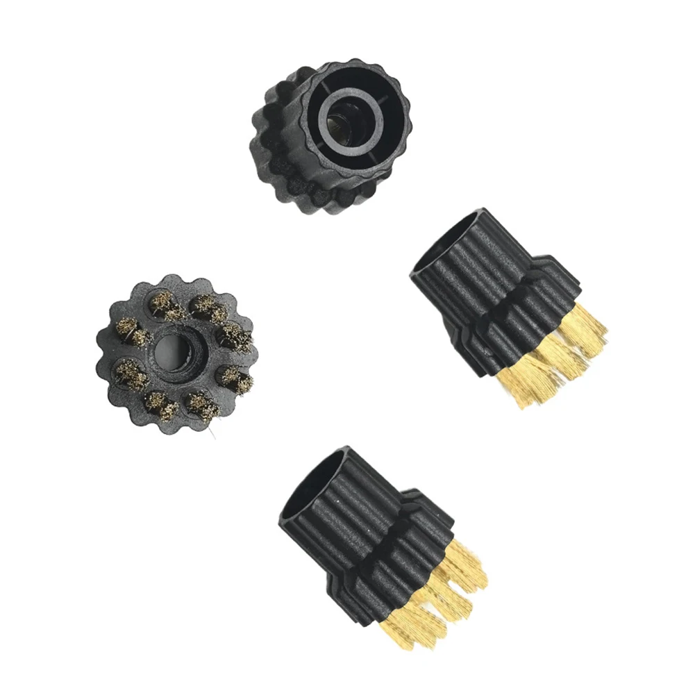 

Household Cleaning Brass Brush Replacement Multi-Surface Brushes Efficient Cleaning Brush Set Adapter As Shown