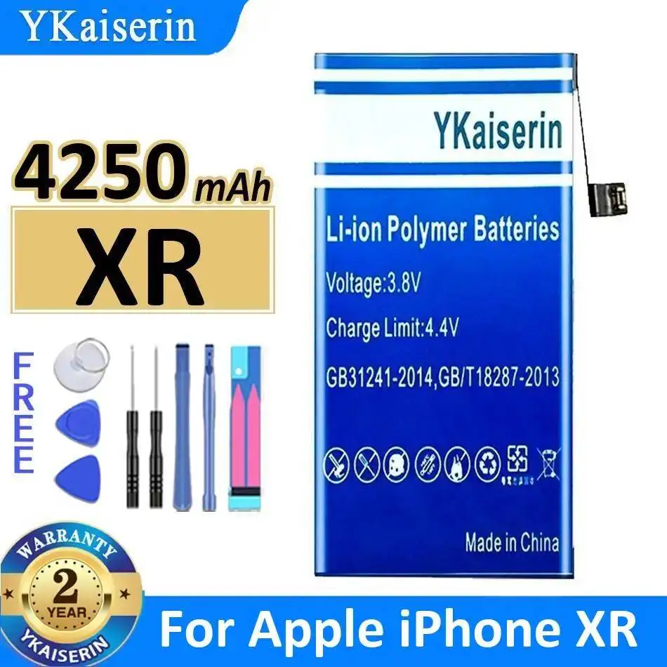 Mobile Phone Battery High-Efficiency For Apple iPhone XR 4250mAh Premium Replacement