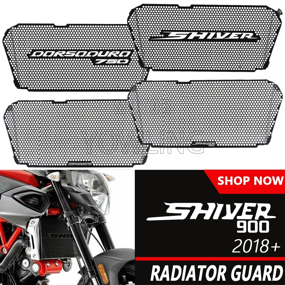 

For Aprilia Shiver SL 750 2007-2017 Dorsoduro 750 Radiator Guard Protection Grille Cover Shiver900 Shiver 900 ABS E4 2018-2023