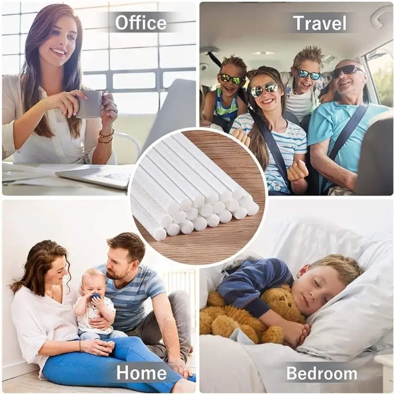 M6CB 50pcs Заполните палочки Фильтр замены фитины USB -увлажнительные детали.