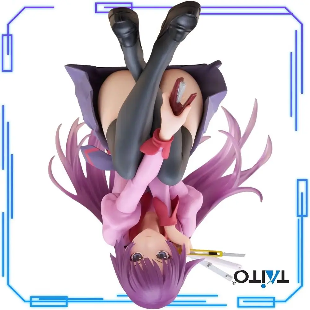 

In Stock Taito Original Genuine Anime Monogatari Series Senjougahara Hitagi 13cm Desktop Cute Model Toy Desktop Cute Figure Gift