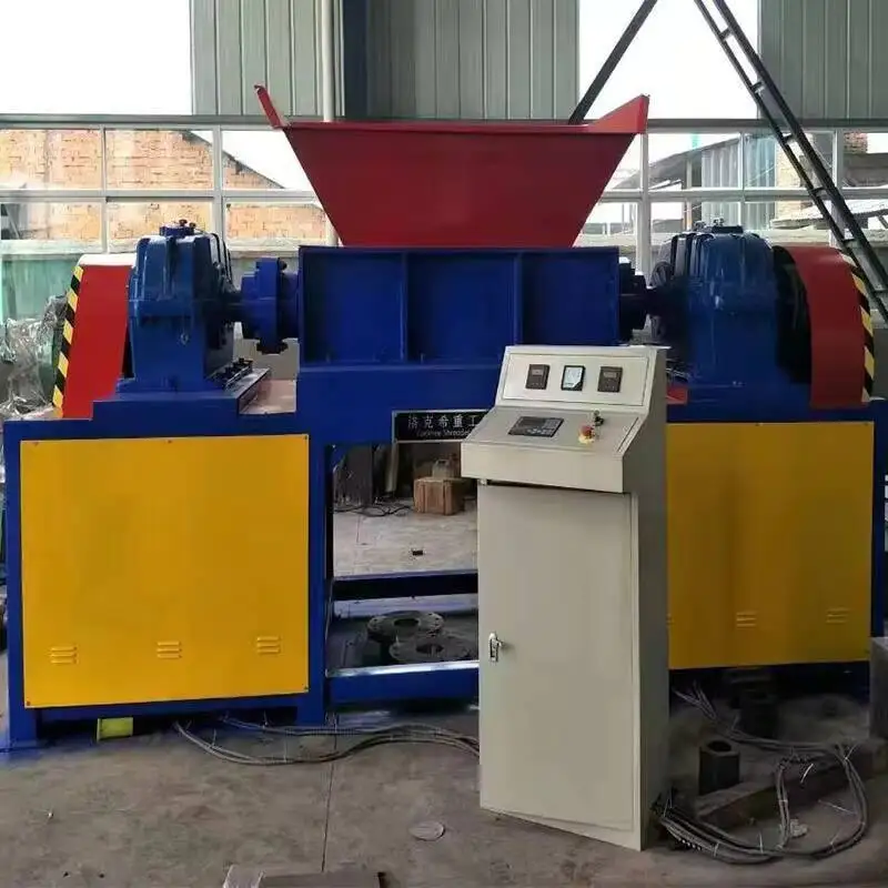 

Большой бытовой двойной отходов, маленький и одиночный шредер с лезвием 2025 года, металлическая пластиковая промышленная дробилка