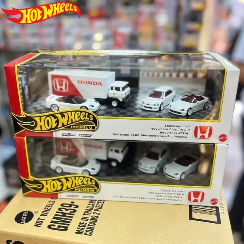 

Коллекционная модель автомобиля Hot Wheels 1/64 премиум-класса Honda S2000 на 20-летие GMH39 9C7D, серия гаражных игрушек для взрослых