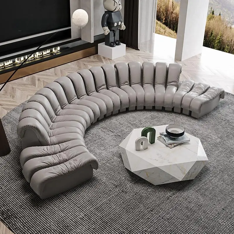 Geometric Marble Coffee Table, Nordic Minimalist Design for Any Space, Heat & Scratch Resistant, Artistic, Customizable