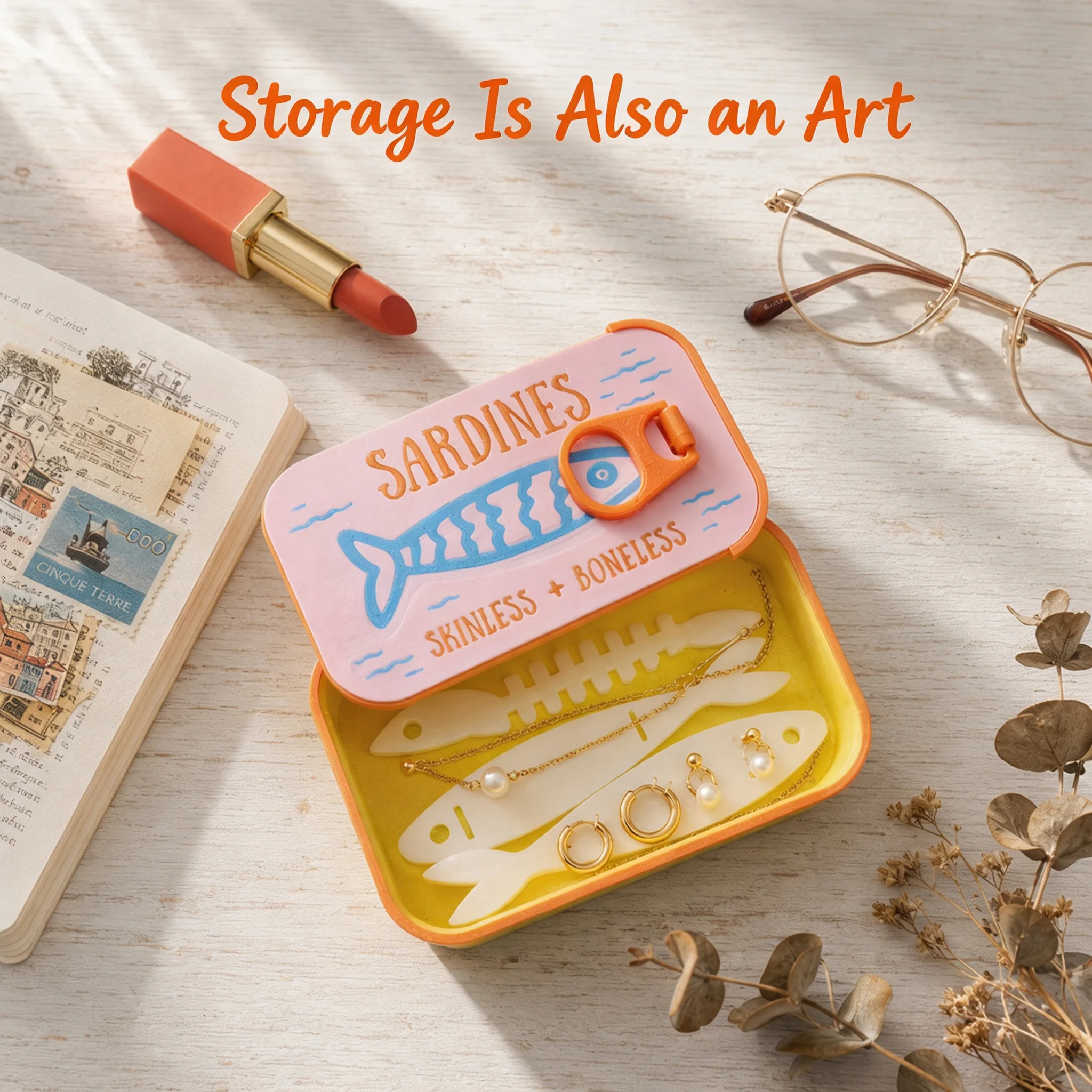 Travel Jewelry Case Cute Sardi - Accessories Travel Jewelry Box 评论和价格