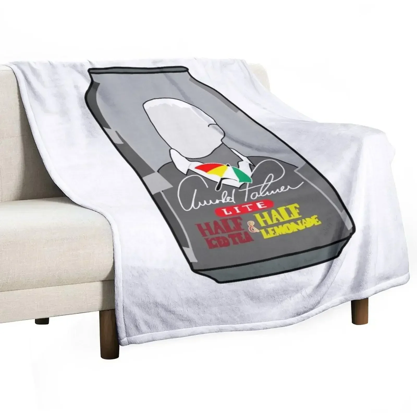 

Arnold Palmer Drink Can Throw Blanket blankets and throws Decorative Beds Blankets