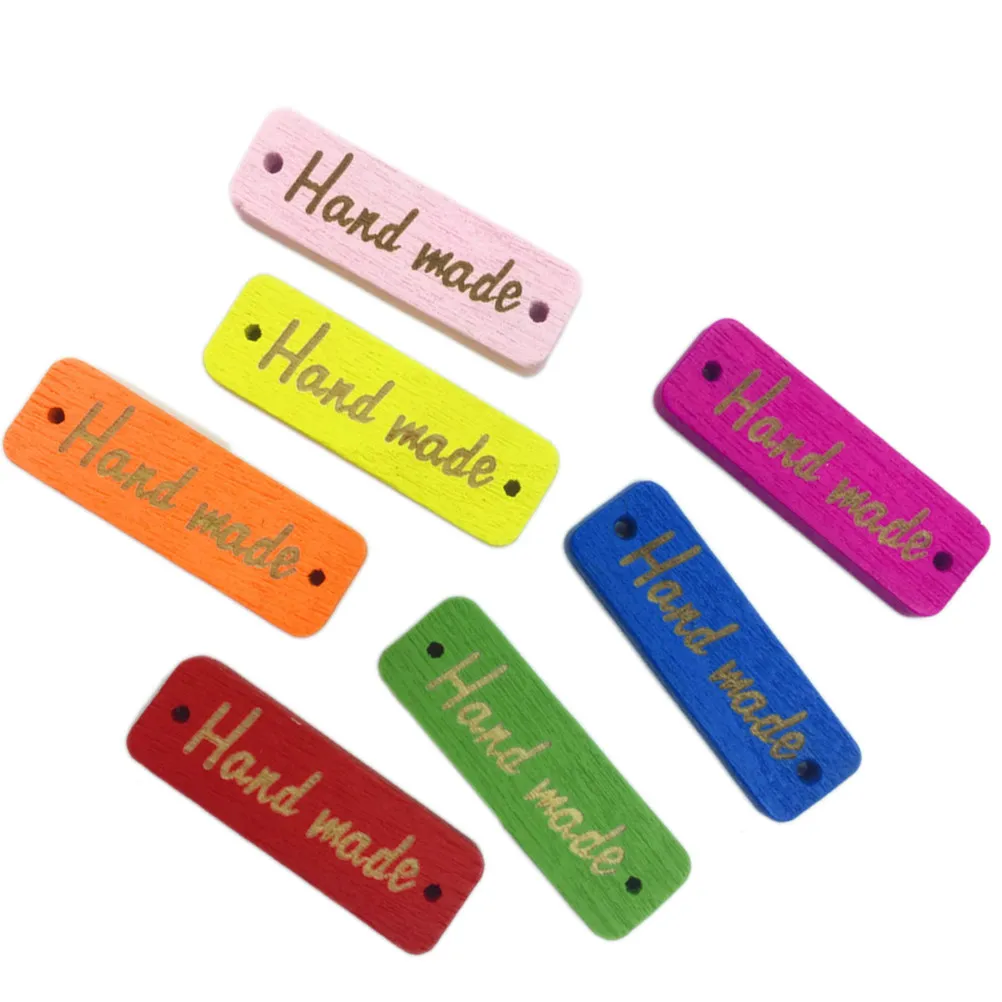 50Pcs Wooden Handma…