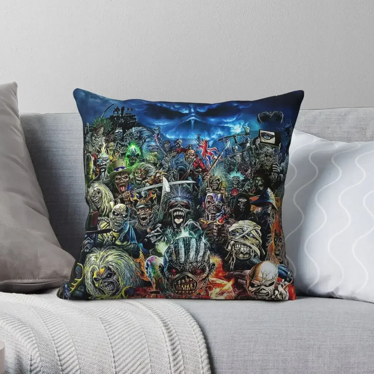 Troops Wars Square Pillowcase Polyester Linen Velvet Pattern Zip Decorative Pillow Case Bed Cushion Cover 40x40cm 16x16Inch 45cm