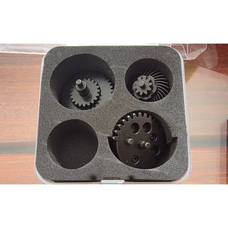 18-16-13 Helical Gear Set, Steel Cut Offset Shaft Gear Kit for Gearbox Modification Upgrade