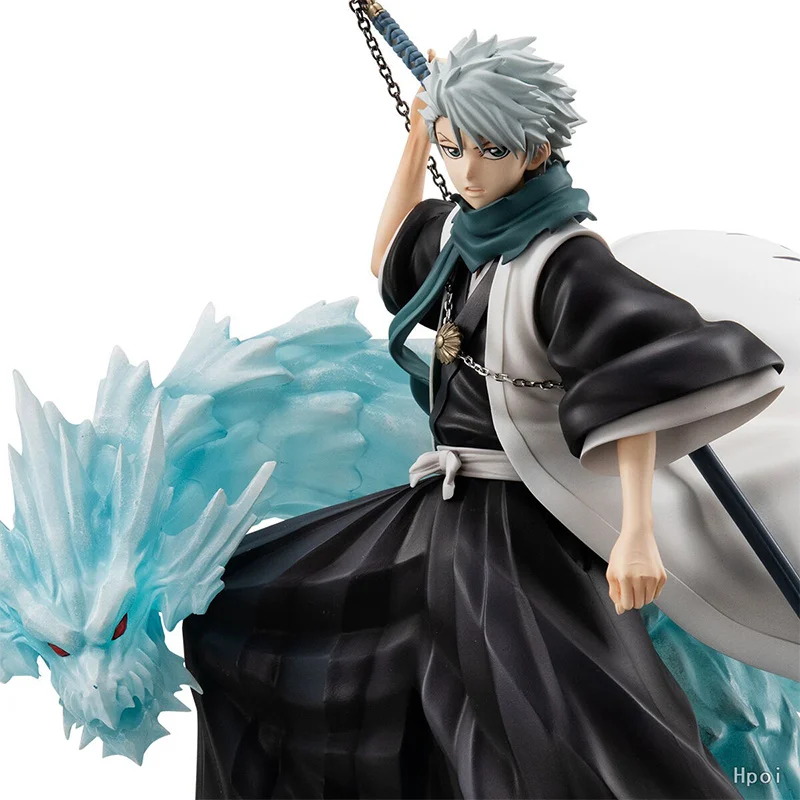 بانداي ميجا هاوس الثمينة G.E.M. Toushirou Hitsugaya بليتش حرب الدم لمدة ألف عام 28 سم الأصلي أنيمي نموذج لجسم لعبة هدية