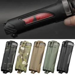 Tactical Battery Storage Case Waterproof 18650/AA/AAA/CR123 Batteries Carry Hunting Camping Tools Box MOLLE Vest Portable Gear