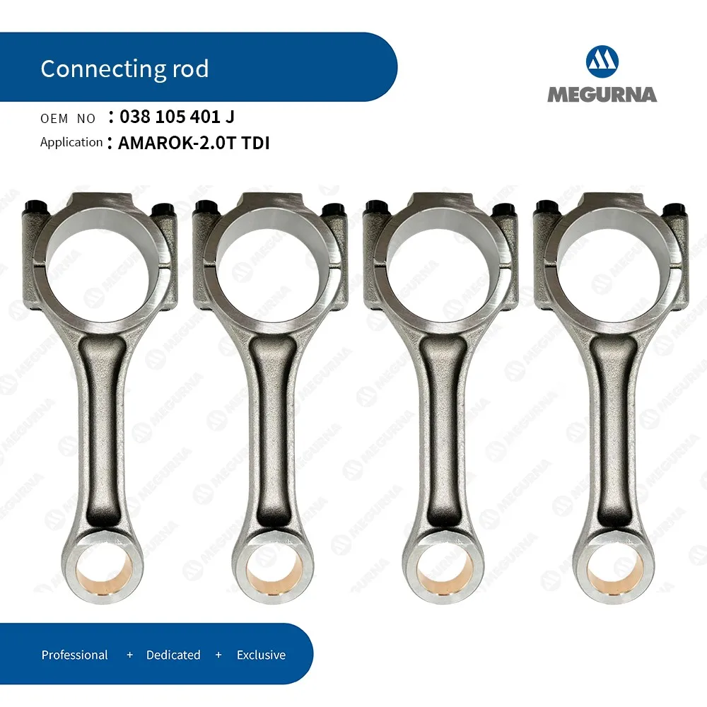 High Quality EA189 Engine 4Pcs connecting rod Fit 2.0T diesel for AUDI A1 A3 A4 A5 A6 Q3 Q5 VW Amarok beetle golf jetta Passat