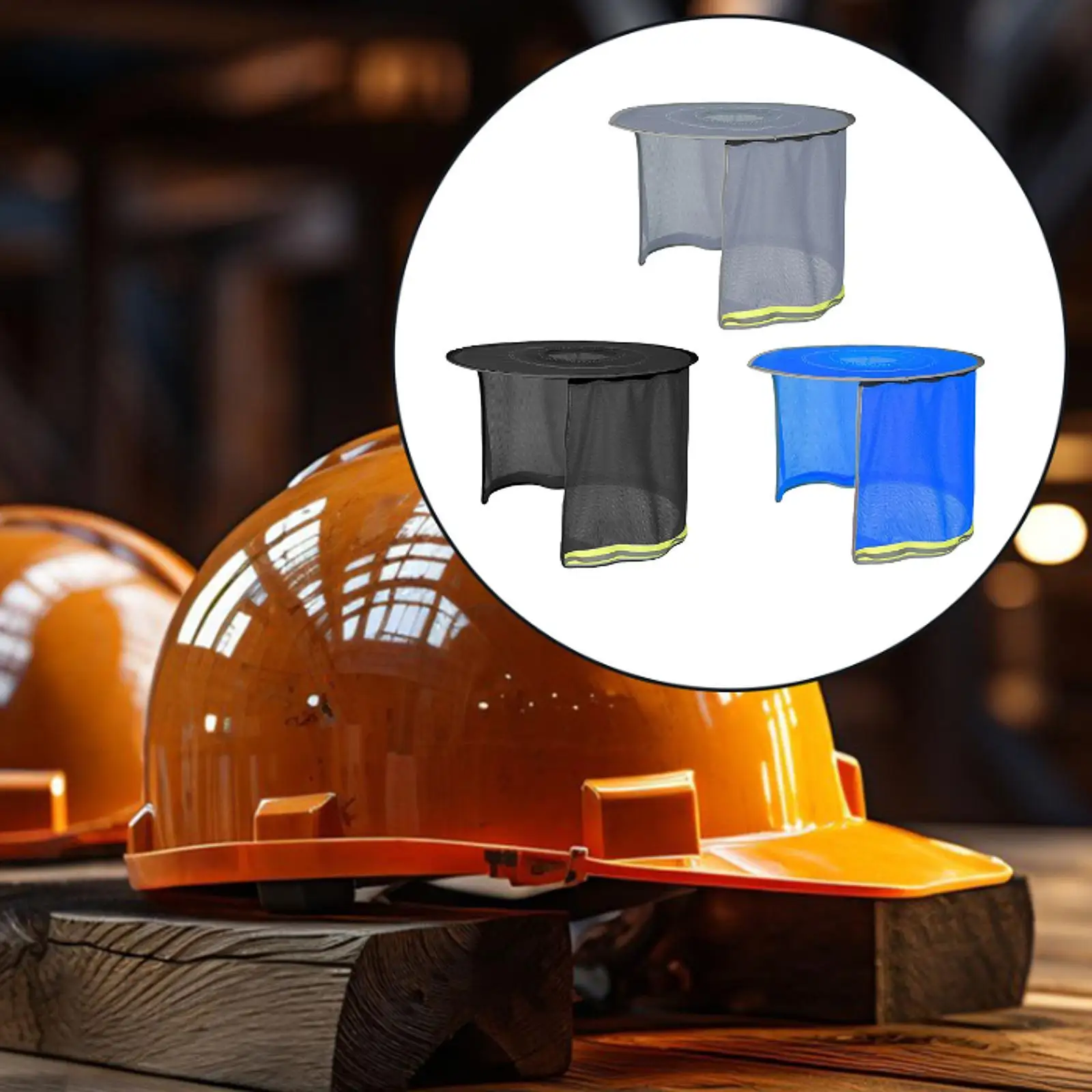 Солнцезащитный козырек Легкий защитный головной убор для шеи Солнцезащитный козырек для работников санитарии Ландшафтный дизайн Активный отдых на свежем воздухе Строительная площадка