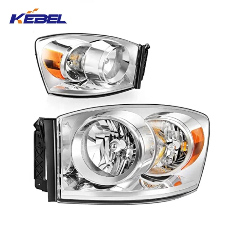 

Kebel Factory Selling Car Accessories Auto Head Lights Vehicle Body Parts Car Lamp For Dodge Ram 2006 2007 2008