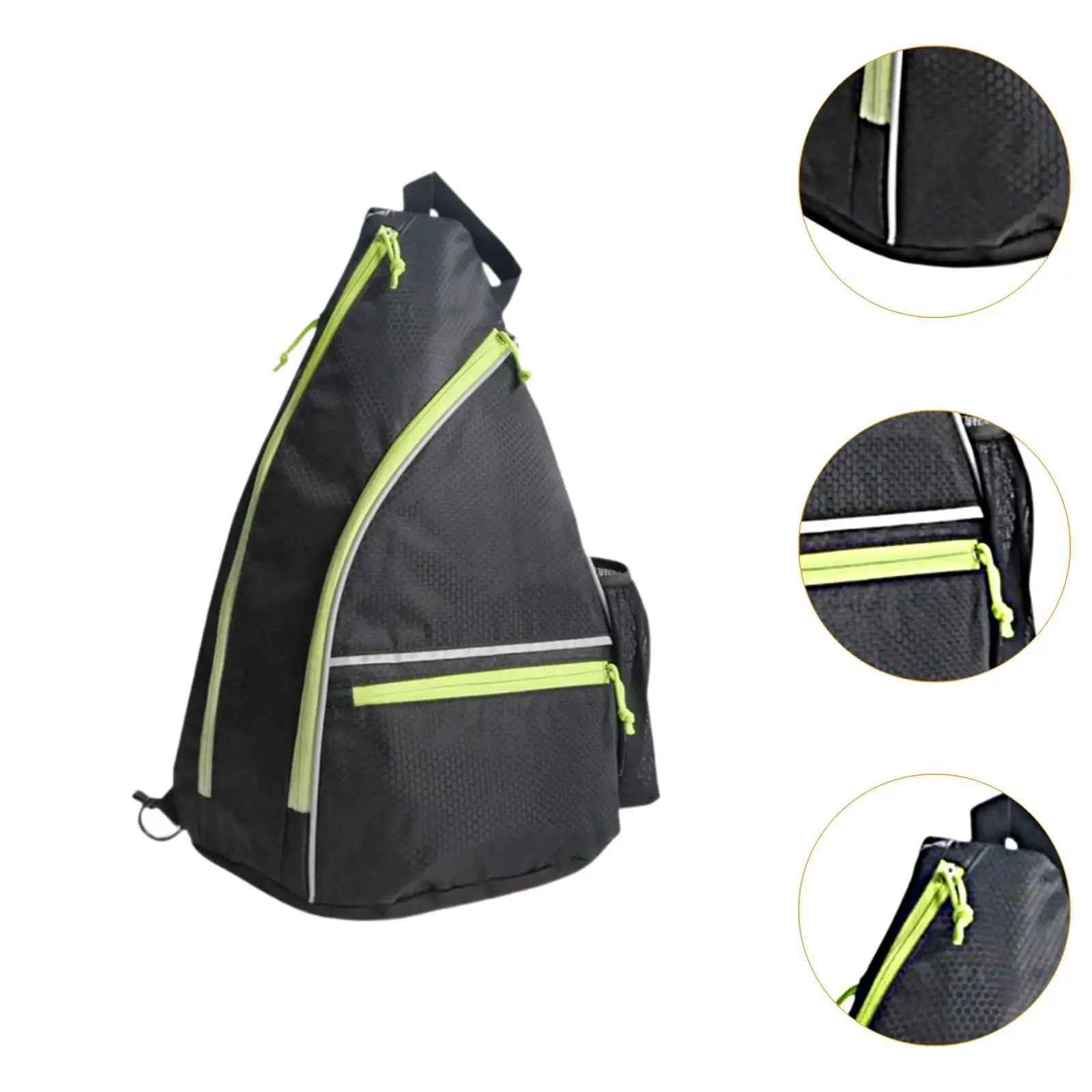 Bolsa de Pickleball, bolsa de almacenamiento de tenis, soporte, correa ajustable, mochila con cremallera, bolsa de paleta para raqueta, hombres, viajar, adultos